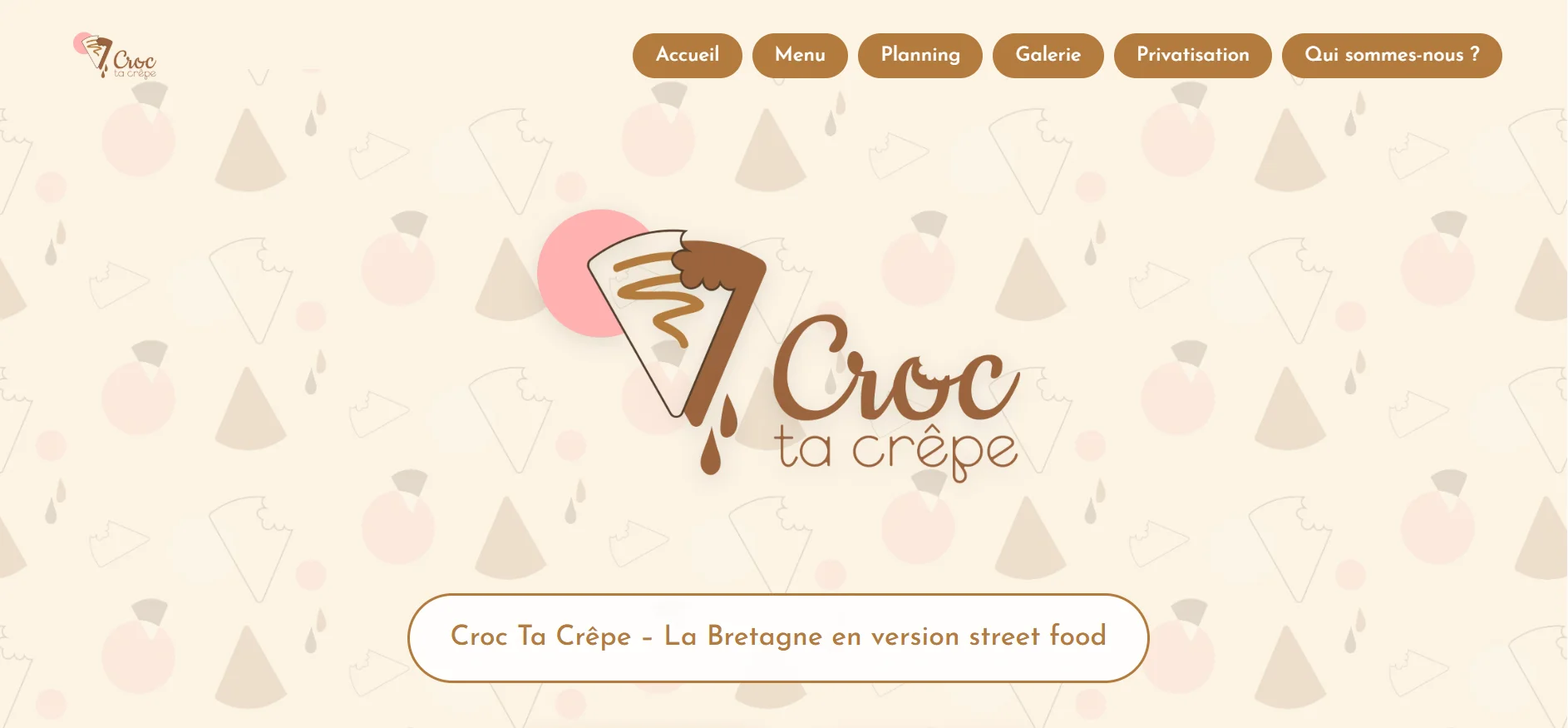 Site Croc ta Crêpe - Food Truck